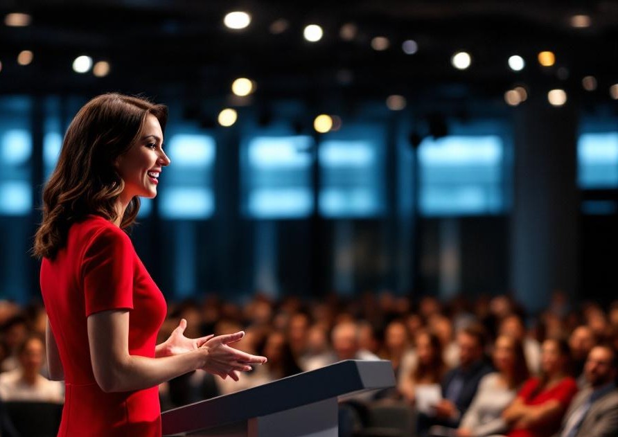 image prise de parole public